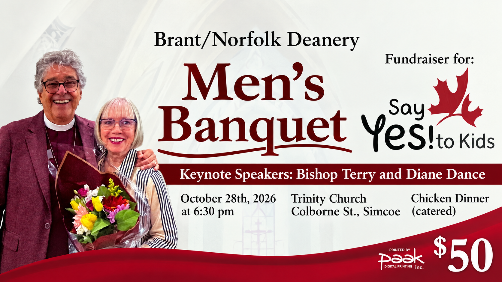Brant/Norfolk Deanery Men's Banquet Hero Image